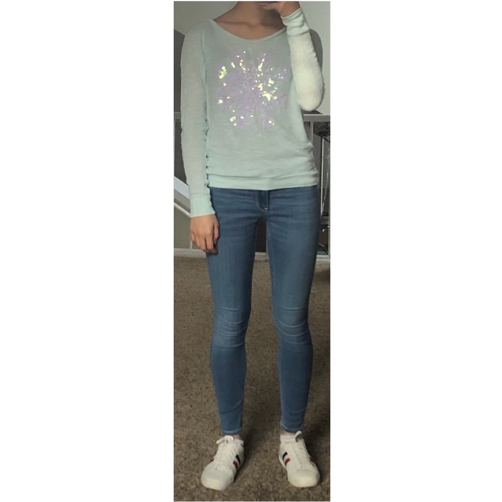 Aeropostale Snowflake Sweater